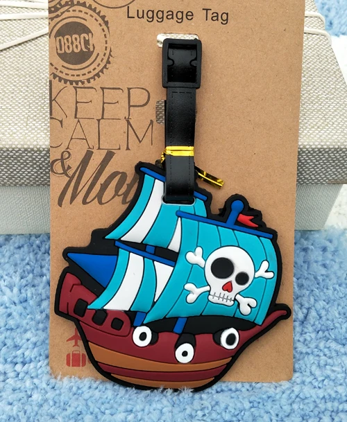 see chart IVYYE one piece Luffy Chopper аниме аксессуары для путешествий багажная бирка на чемодан ID адрес портативный держатель тегов багажная этикетка Новинка - Цвет: see chart