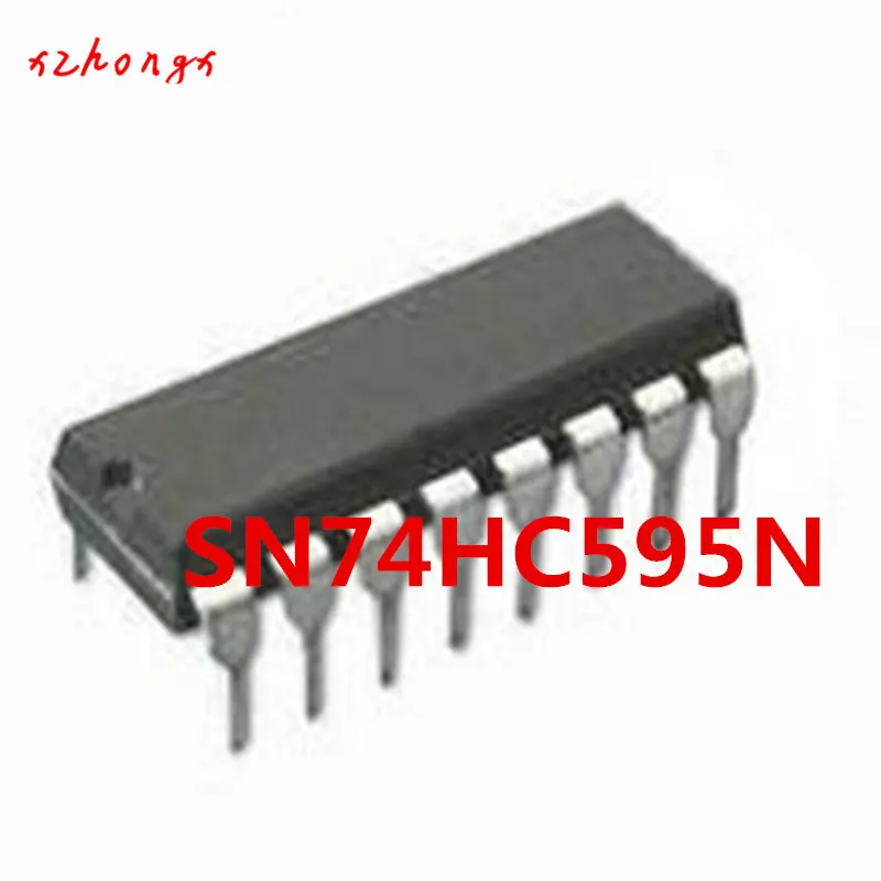 SN74HC595N 74HC595 74HC595N DIP 16 8BIT IC|Интегральные схемы| |