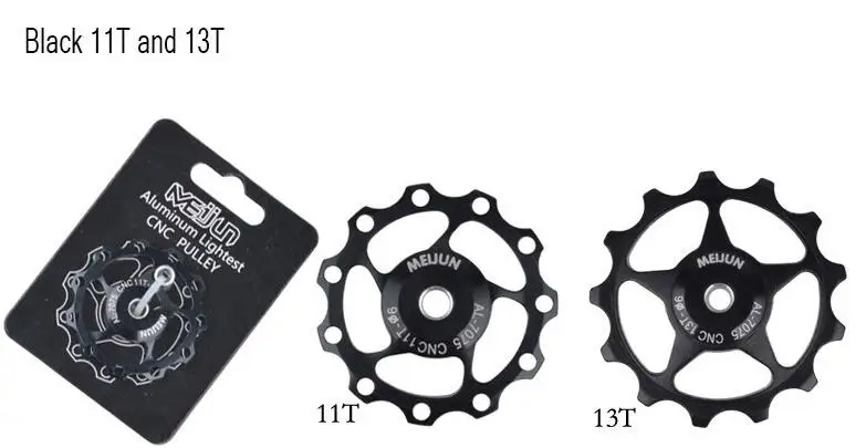 2 шт. задний переключатель передач для горных велосипедов 11 зубьев|jockey wheel|pulley jockey
