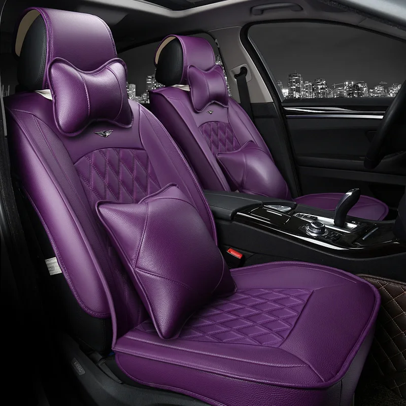 Кожаный чехол для сидения автомобиля для Citroen c4 c5 c3 triumph Chevrolet Cruze Captiva aveo Защитные чехлы для сидений, сшитые специально для Opel astra j astra h astra g Insignia astra