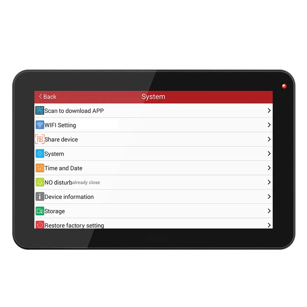 Видеодомофон один на два 2 монитора 9 дюймов проводной беспроводной Wi Fi RFID пароль