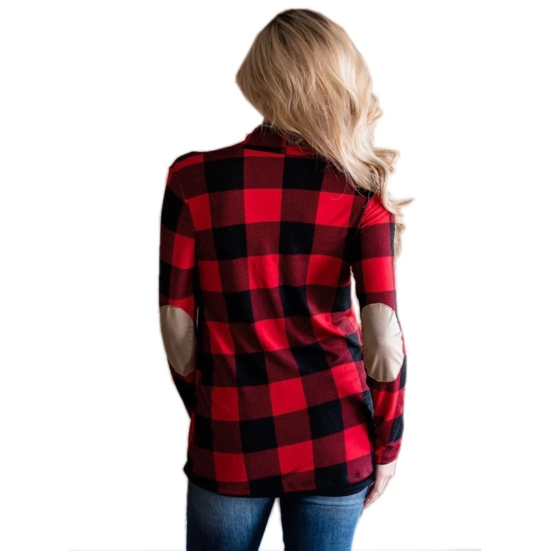 Loneyshow 2018 New Long Sleeve Plaid Cardigans Women Thin Autumn Coats Female Loose Casual Open Stitch Knitted Femme Outwear |