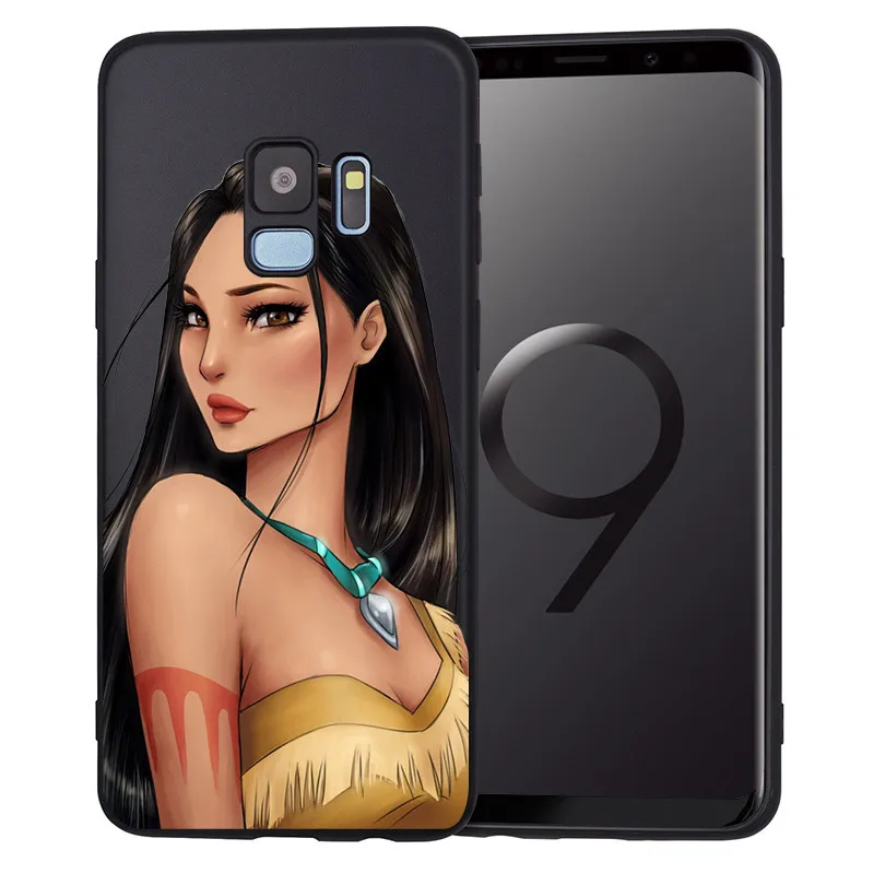 H0123 Однотонный чехол с принцессой «сделай сам» для samsung Galaxy S6 S7 край S8 S9 S10 Plus Note 8 9 A20 A30 A40 A50 A70 чехол для телефона чехол Coque Etui - Цвет: H0123