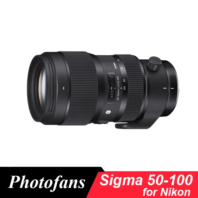 Художественный Объектив Sigma 50 100 мм f/1 8 DC HSM для Nikon D500 D7500 D7200 D7100 D7000 D90 D300 D5600 D5500 D5300