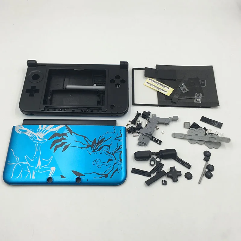 Комплект запасных частей для Nintendo 3DSXL/LL 6 комплектов черный и красный