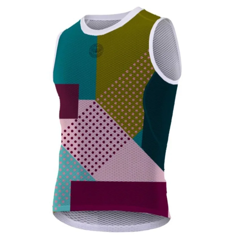 1 Команда Виктори C бренд Велоспорт базовый слой оранжевый желтый синий разноцветный камуфляж без рукавов жаккардовое Сетчатое нижнее белье - Цвет: 1