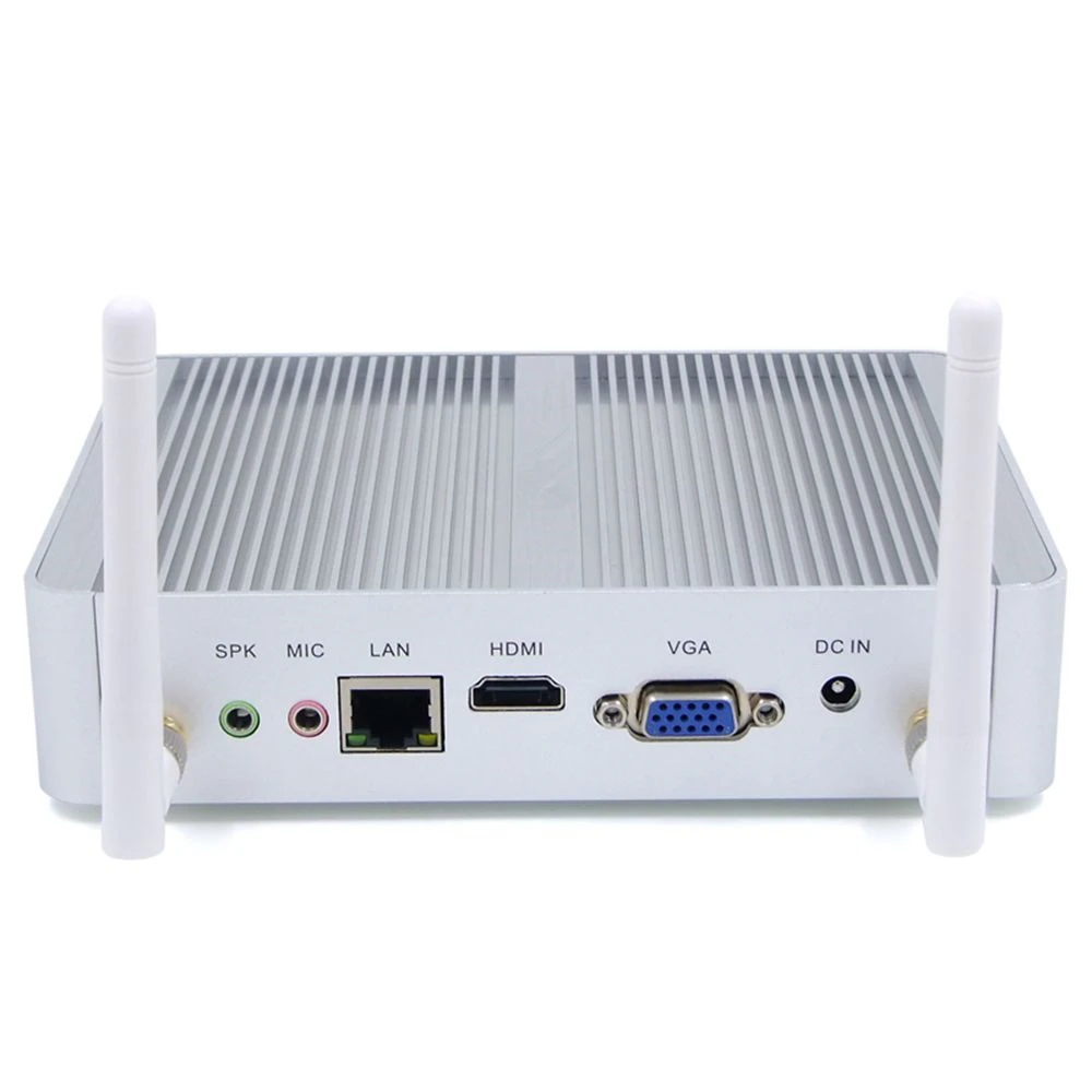 EGLOBAL Intel Core i7 5500U безвентиляторный мини ПК Windows 10 Linux Barebone Micro настольный компьютер HD
