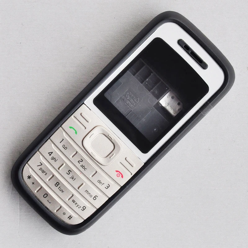 ZUGZUC Новинка для Nokia 1200 Полная Крышка корпуса фото + клавиатура|Корпусы и рамки