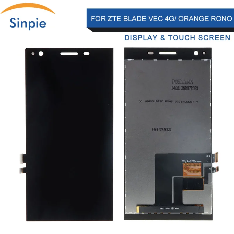 Sinpie 100% протестированный рабочий ЖК дисплей для ZTE Blade VEC 4G/ Orange Rono сенсорный экран