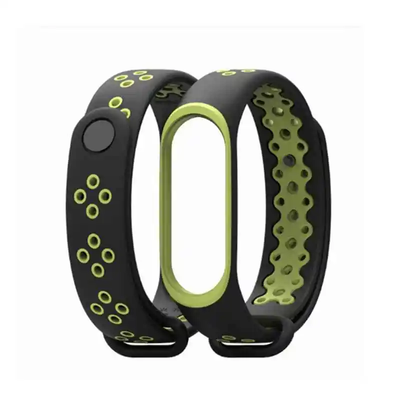 Mi Band 3 4 ремешок спортивный mi band 3 браслет для xiaomi mi band 4 3 браслет ремень Цветной силиконовый сменный ремешок смарт-браслета
