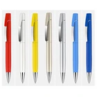 1 шт. металлическая шариковая ручка, Модная креативная Высококачественная ручка для письма, канцелярские принадлежности, Офисная и школьная офисная ручка, черная шариковая ручка