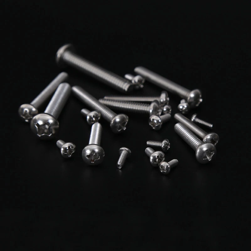1/4 20 круглая головка из нержавеющей стали стандартная винтовые кресты торцевые