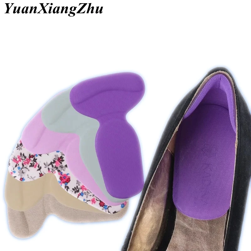 

1 Pair Silicone Transparent Heel Pad T-Shape High Heel Grips Liner Arch Support Orthotic Shoes Insert Heel Protection Pad