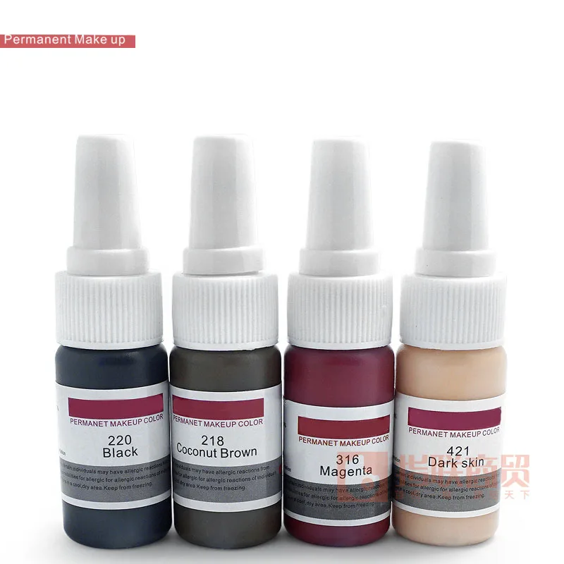 Оригинальный постоянный пигмент для перманентного макияжа чистое органическое