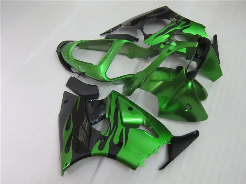 Набор обтекателей для мотоциклов Обтекатели из АБС пластика Kawasaki ZX6R 2000 2001 2002 ZX 6R 00