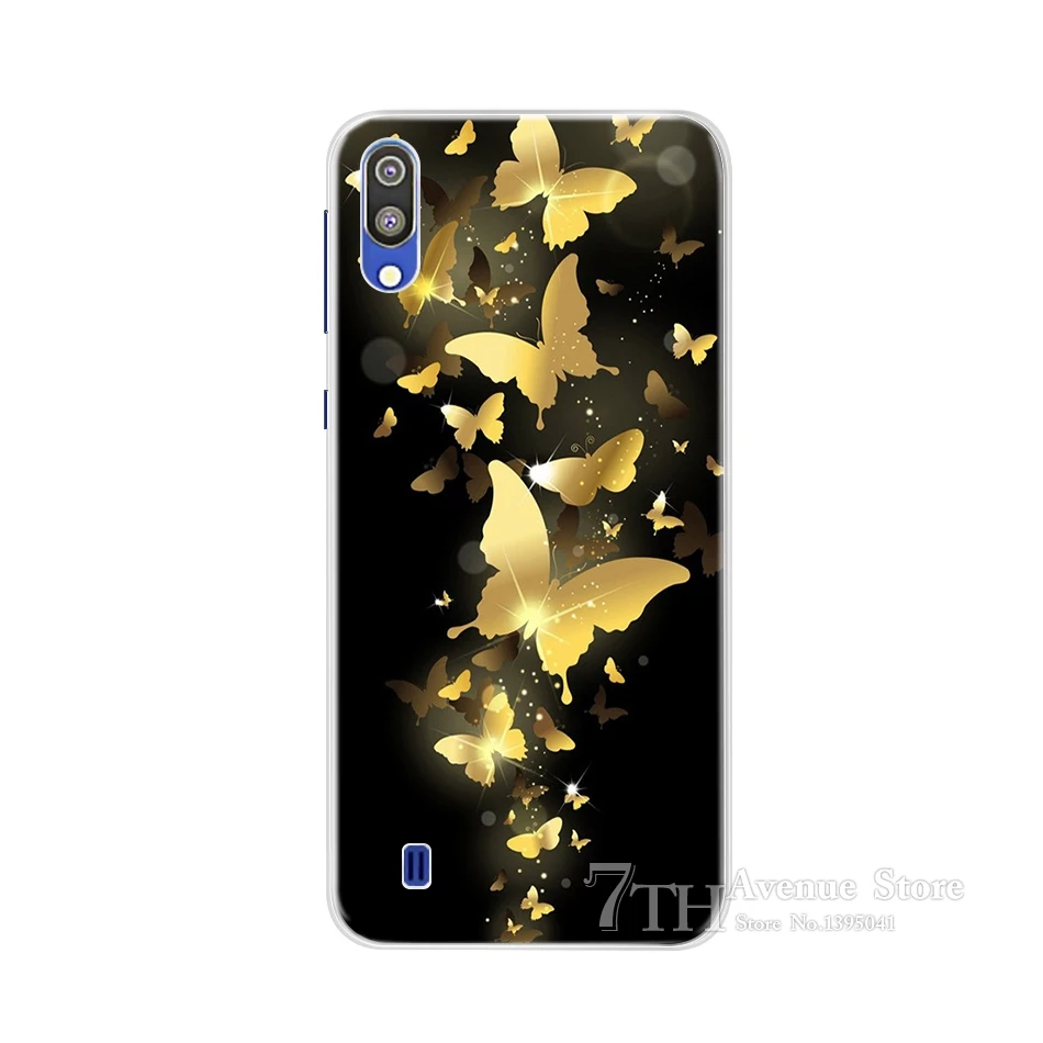 2019 New Pattern Case For Samsung M10 Soft Silicone TPU Back Cover Galaxy M105F M 10 SM-M105F Phone | Мобильные телефоны и