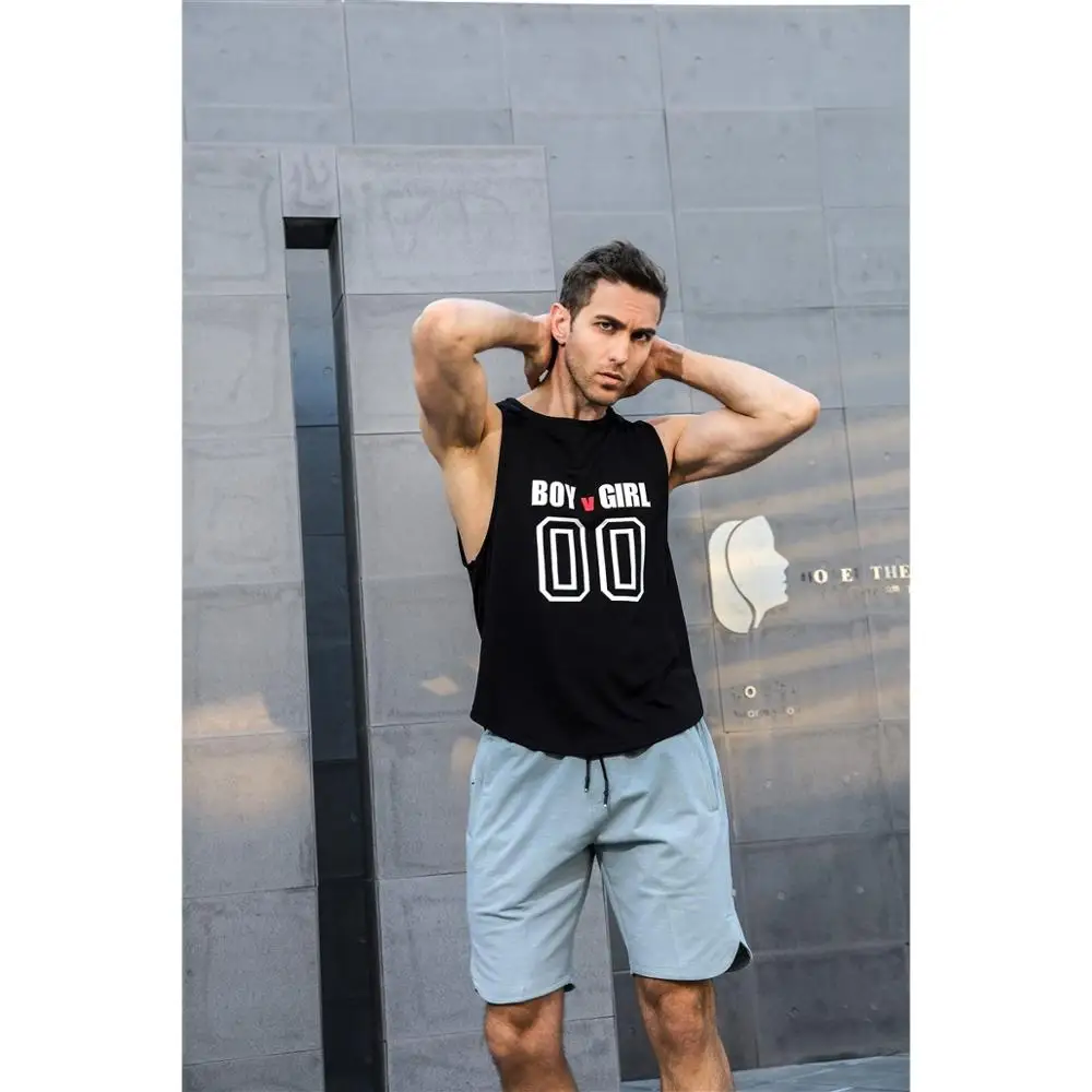 

HOWE AO Men Shorts Sport Training Shorts Men Running Shorts Mans Gym Fitness Joggers Sweatpants basketball Shorts Black