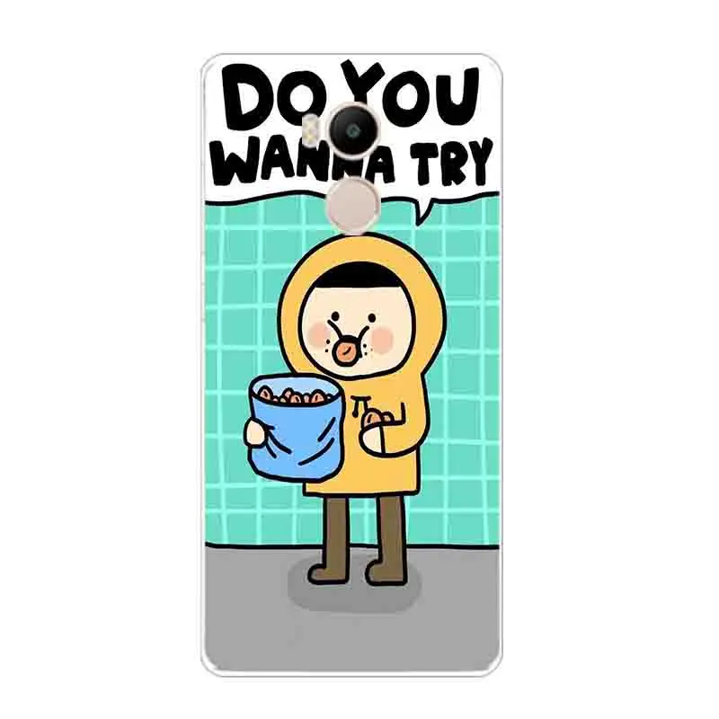 For Xiaomi Redmi 3 / Pro Shell 4 Phone Case 5.0&quot Hongmi 4A Coque Soft TPU Funny Style Design Painted | Мобильные телефоны и