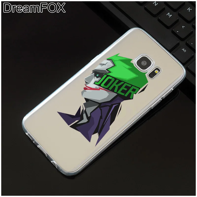 DREAMFOX L060 Джокер Квинн Мягкий ТПУ силиконовый чехол для samsung Galaxy Note S 7 8 9 10 10e 11 11e Lite