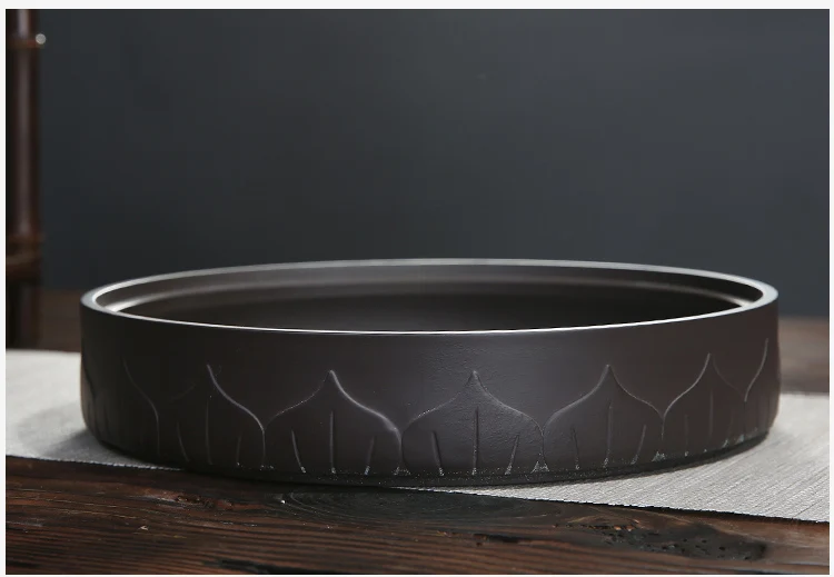 Большой Фиолетовый песок Пуэр Чайная коробка чайный торт может быть сложен с белым чайный торт коробка чай упаковочная коробка для хранения бытовой помощи - Цвет: 2