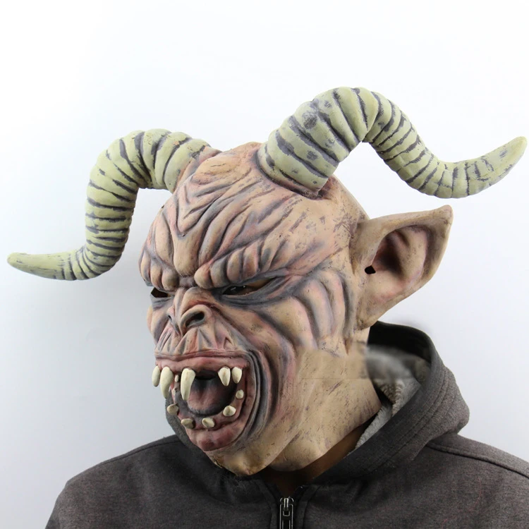 Sheep Head of Warcraft All Saints' Day April Fools' Alien Props Terrorist Ghost Set Animal Mask | Тематическая одежда и
