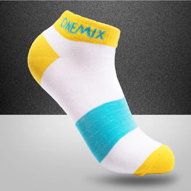 men's running socks pure cotton week socks 7 pairs/lot for 7 days wearing for outdoor jogging walking trekking ship on random