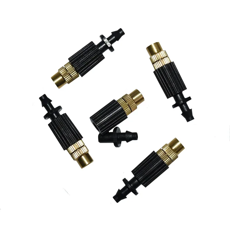 Латунные сопла для шланга распылитель воды сопло с бородкой 1/4 дюйма соединитель