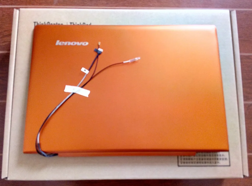 Новинка/оригинальная задняя крышка для ноутбука lenovo Ideapad U330 U330P U330T оранжевая