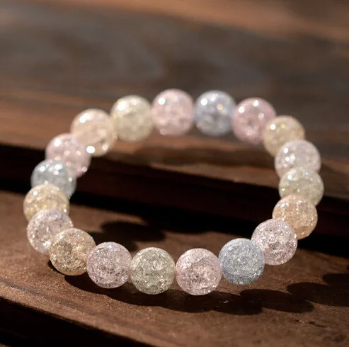 Милый свежий мороженое конфеты цвет попкорн кристалл браслет ювелирные изделия