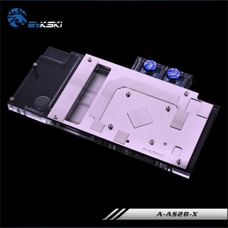 Водяной блок Bykski для графического процессора VGA ASUS R9 280X R9280|Кулеры и системы