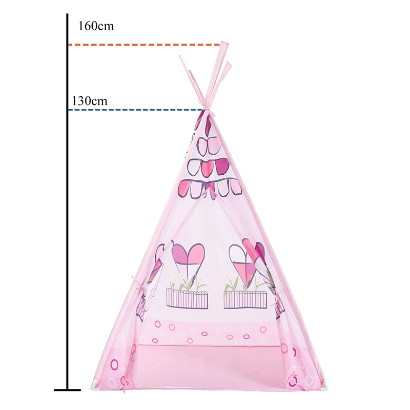 ZM-1718 Портативная детская складная Tipi игрушка для кемпинга, палатка для детей, замок, игровой домик для детей, животное, автомобиль, форма дома, лучшая Пляжная палатка - Цвет: ZM-1718
