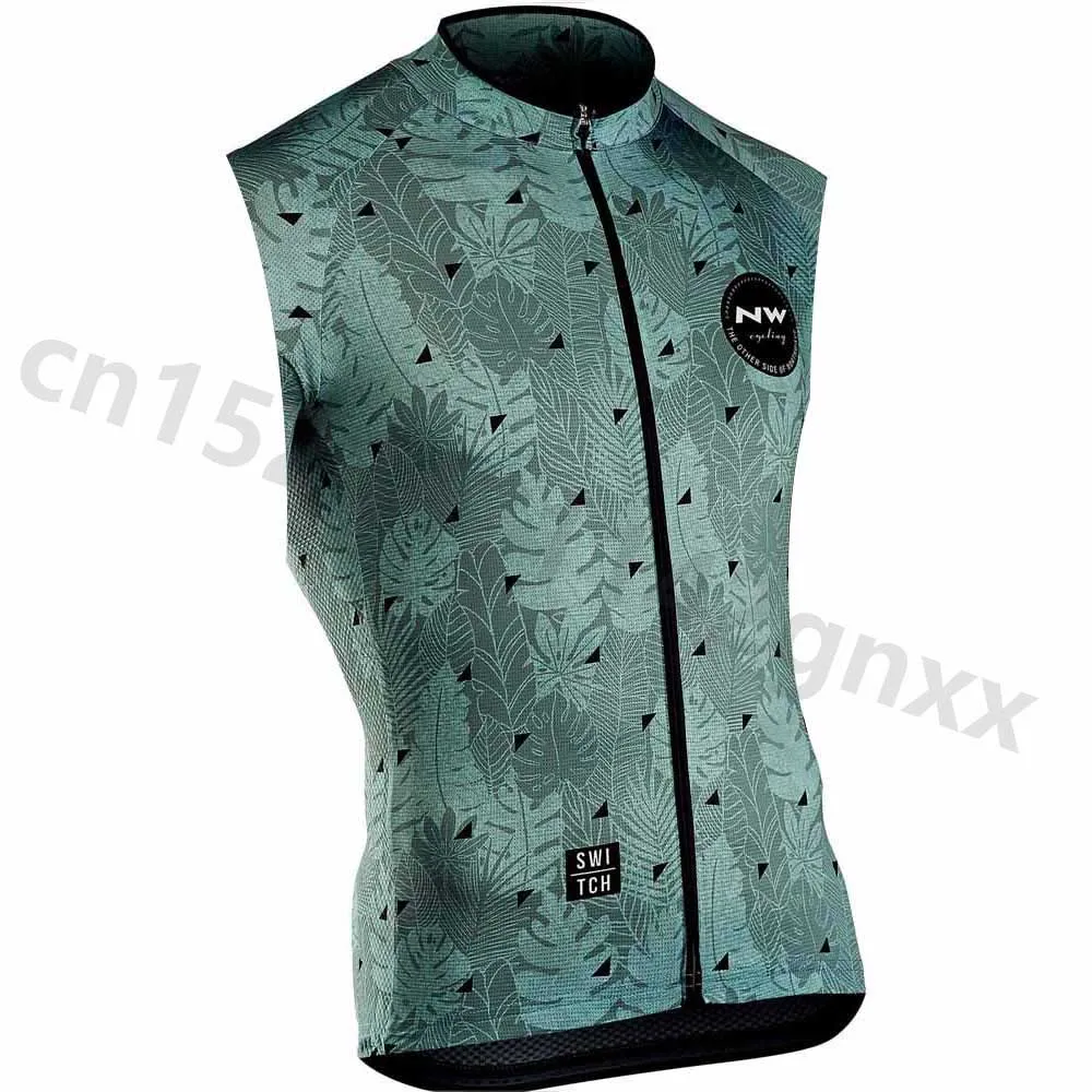 NW Northwave Велоспорт Джерси для мужчин без рукавов MTB велосипедная одежда велосипед спортивная одежда Майо Ropa Ciclismo Hombre велосипедная одежда - Color: 7