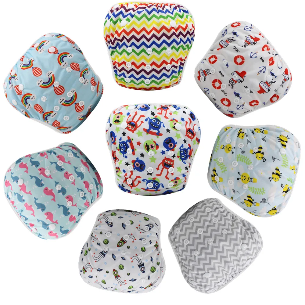 baby swim diapers cloth diaper swimwear suit for boys or girls children Free Shipping swimming trunks | Мать и ребенок