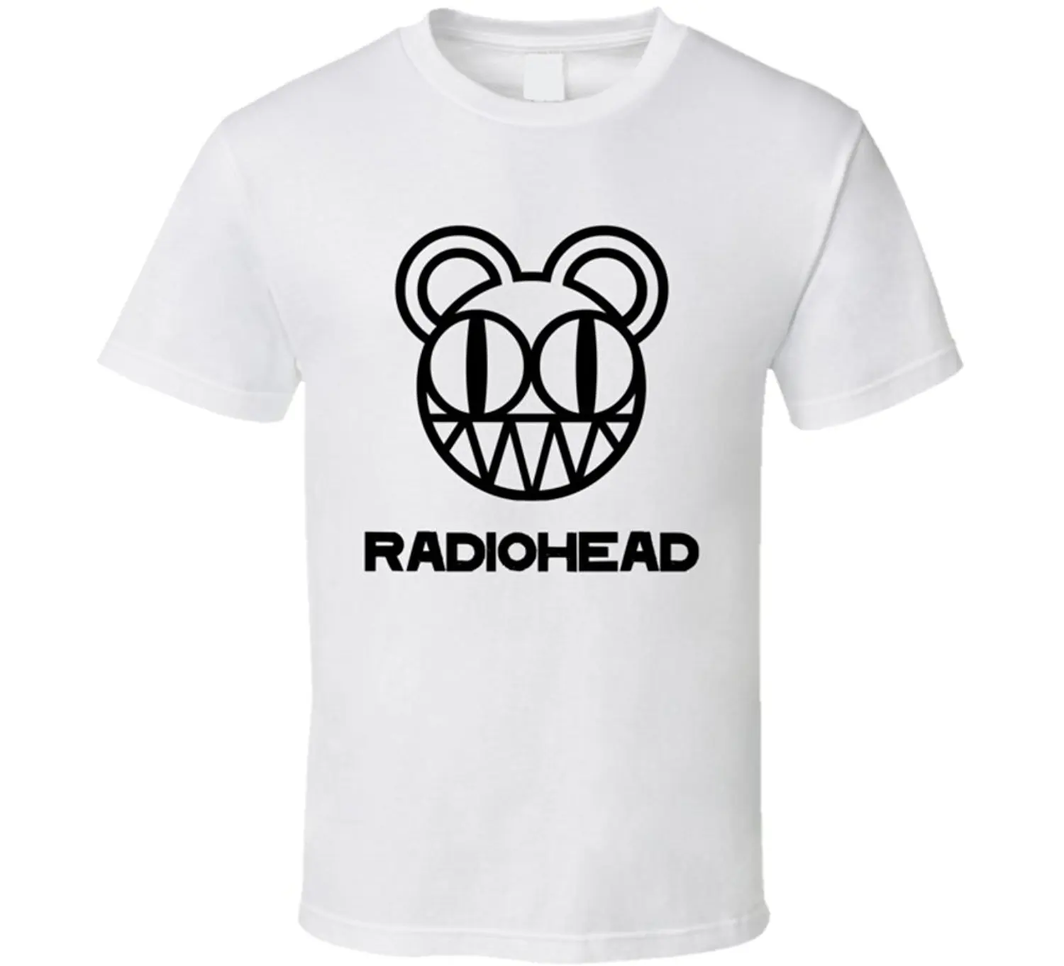 Брендовая мужская футболка модная с круглым вырезом Bandit радио Head Rock Band