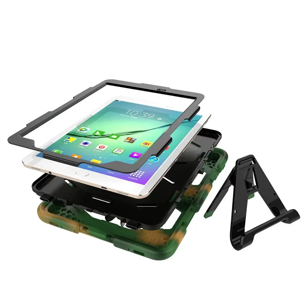 Чехол для Samsung Galaxy Tab S2 9 7 чехол T815 T810 противоударный сверхпрочный с подставкой|for