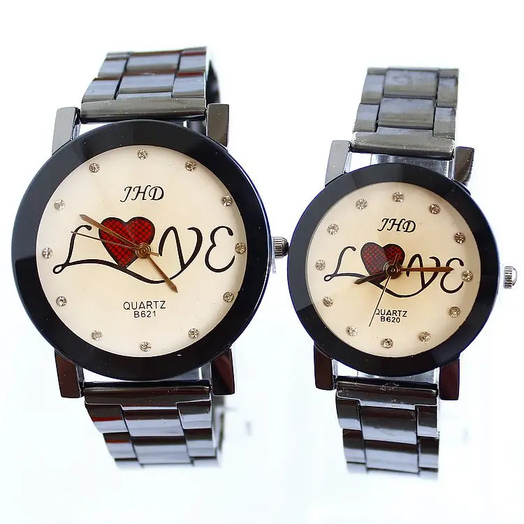 Hot Sale 2013 Lovers Watch Men And Women Fashion Watches Luxury Brand Top Quality Free shipping|watch back removal tool|watch case stainless