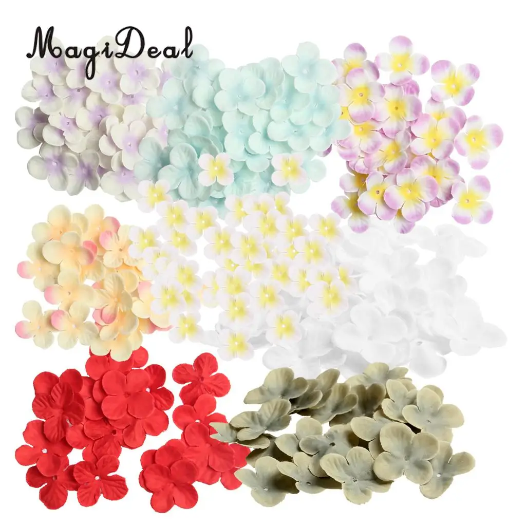 Multicolor MagiDeal 500 шт Искусственный Шелковый цветок розы Лепестки для DIY волос Лук Свадебная вечеринка ремесло - Цвет: Multicolor