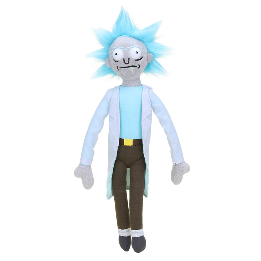 rick Sanchez Взрослые плавать сезона Рика и Морти 3 американских мультфильмов маринованные Рик Санчез Морти Смит Mr poopybutte плюшевые куклы игрушки - Цвет: rick Sanchez