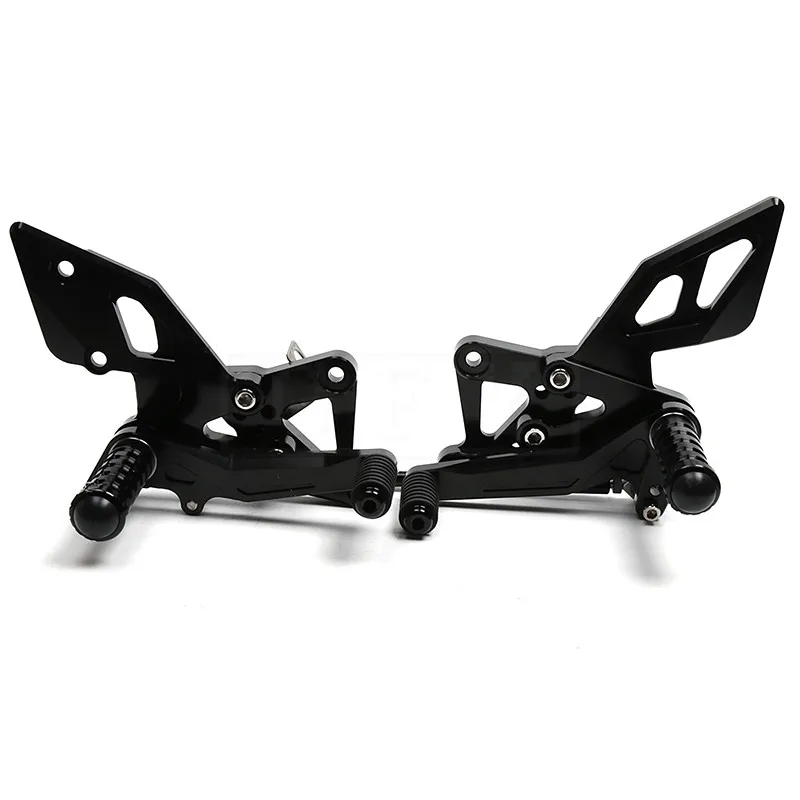 Мотоцикл с ЧПУ Регулируемые Rearset подножки задний комплект Подножки педаль для Yamaha YZF R25 R3 YZF-R25 Мото Аксессуары