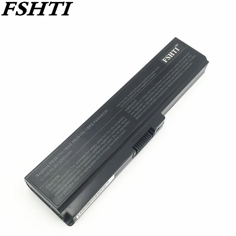 Сменный аккумулятор для ноутбука TOSHIBA Satellite L645 L655 L700 L730 L735 L740 L745 L750 L755 PA3817 PA3817U 1BRS