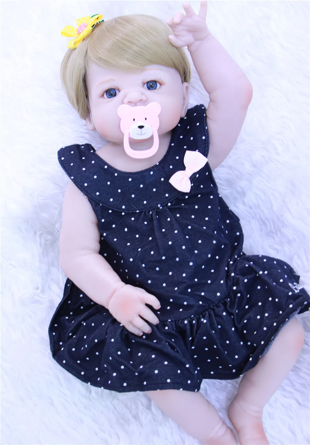 DollMAI 22 дюйма МАРКИ 55 см силиконовые куклы Reborn Lifestyle мягкие Bjd принцессы Игрушки для