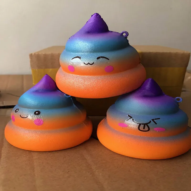 7*6.5CM PU squishy poo Jumbo Gags Poo Anti-strss Squishies Easter Gift Squishy slime toy Slow Rising Kawaii Soft | Игрушки и хобби