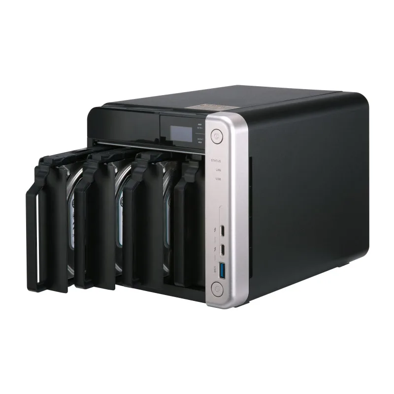 Nas QNAP 4-bay nas-сервер nfs облачное хранилище для сети память 8 ГБ NAS Thunderbolt 3 + 10GbE |