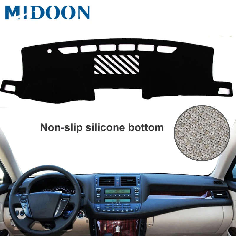 MIDOON для Toyota crown s200 2009 2013 Чехлы стайлинга автомобиля коврик приборной панели