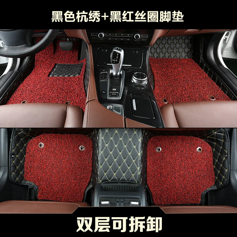 

Myfmat car floor mat for VW Polo PASSAT GOLF SANTANA Touran JETTA Tiguan BORA Sagitar magotan beetle Phaeton Touareg Lavida GOL