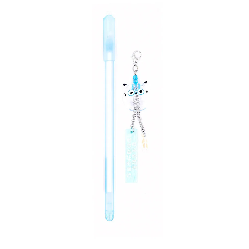 0 5 мм гелевая ручка Kawaii Wind Chimes Cat нейтральные ручки для школьниц подарок