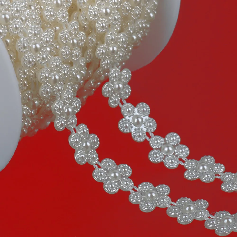 Искусственный Жемчужный бисер ABS квадратные шарики в форме розы и солнца