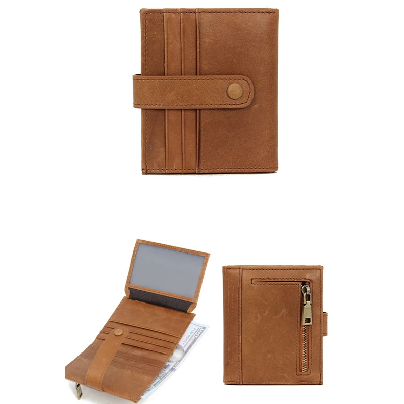 Тонкий кошелек для мужчин кредитных карт с рчид блокировкой мини новинка 2020 из