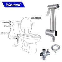 wasourlf toilet hand sprayer bidet stainless steel shower hose distributor bathroom accessories toilet fittings rest room parts
