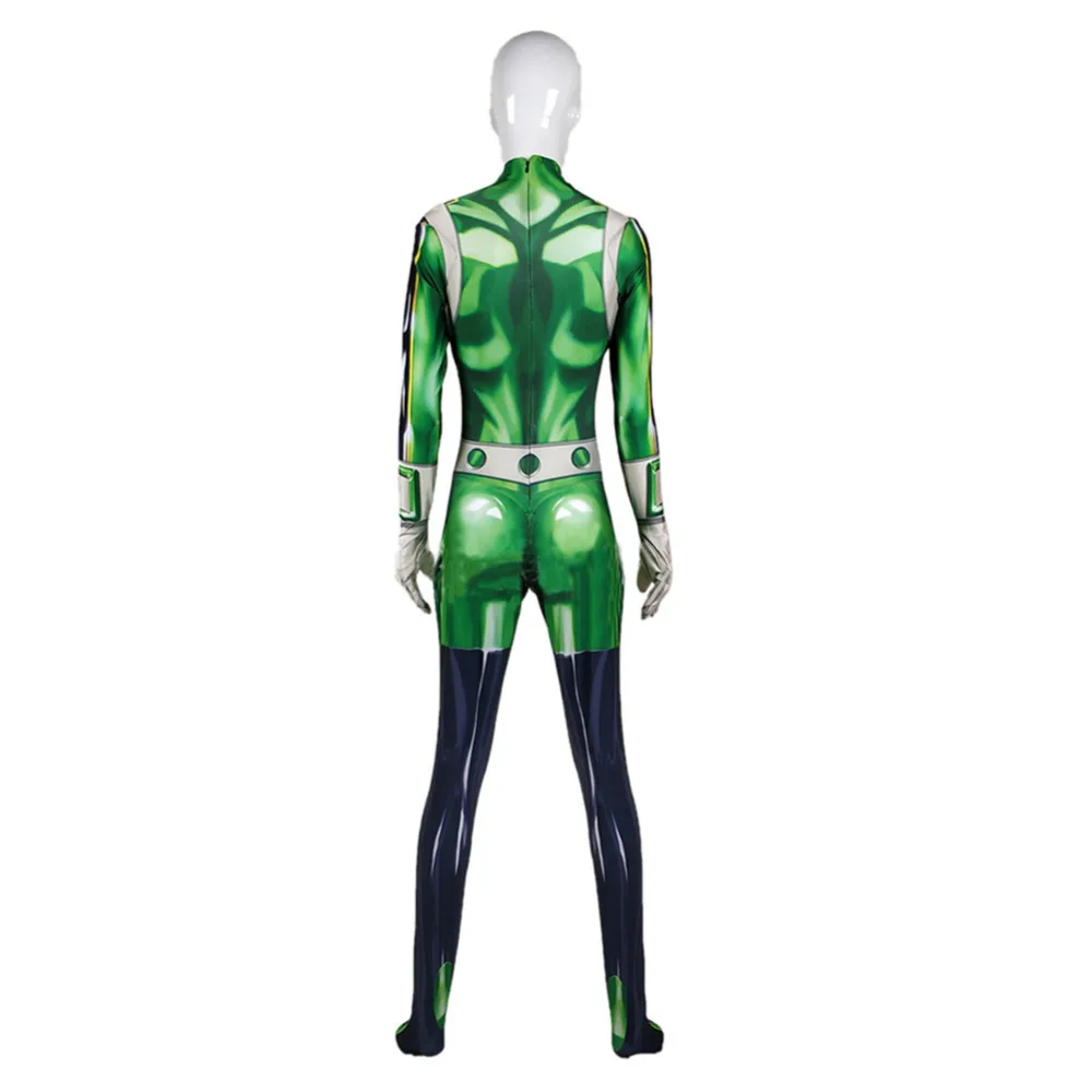 

Boku no My Hero Academia Froppy Cosplay Costumes Tsuyu Asui Cosplay Jumpsuit 3D Women Costume Zentai Suit Bodysuit